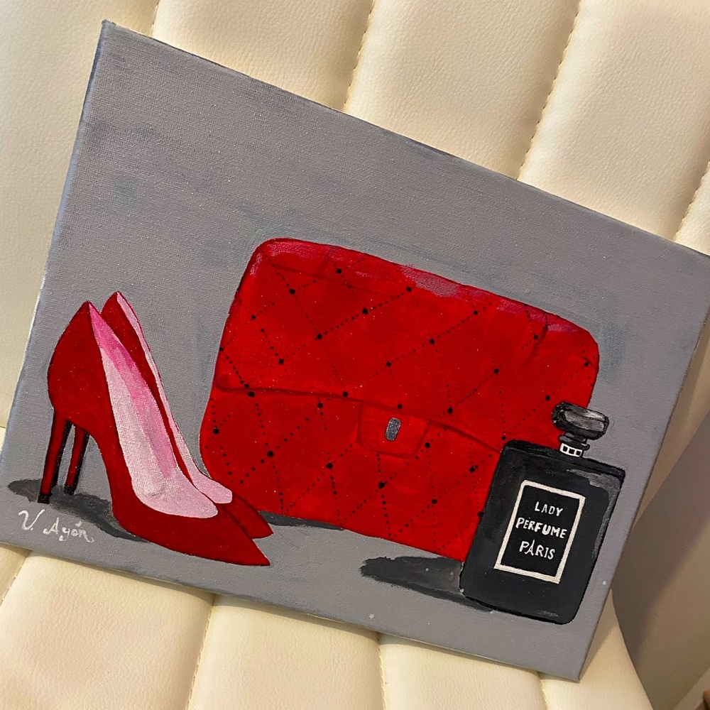 👠👜Canvas painting 🖼